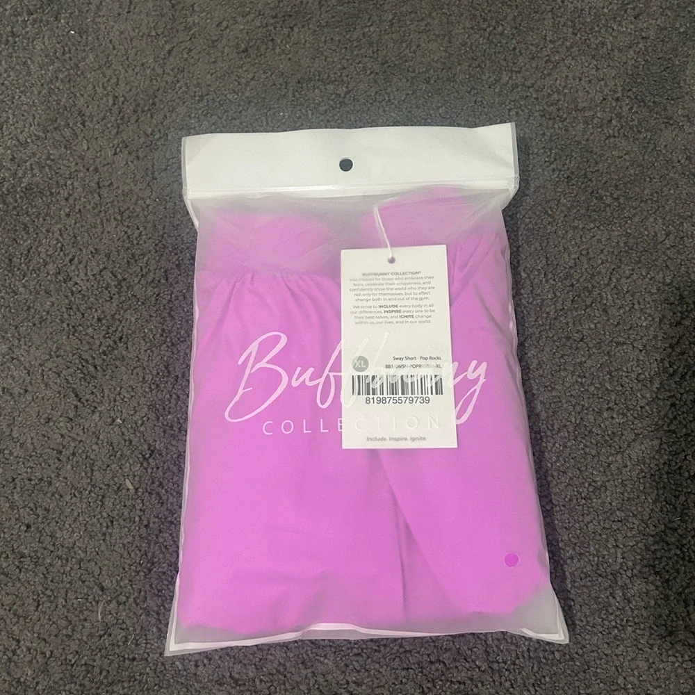 Buff Collection pink sway shorts - Picture 2 of 5